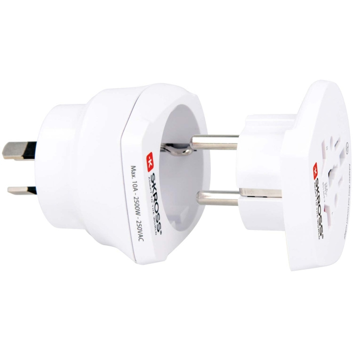 SKROSS El-Adapter Combo World -> Australien/Kina in the group HOME, HOUSEHOLD & GARDEN / Electricity & Lighting / Travel adapters at TP E-commerce Nordic AB (C58663)
