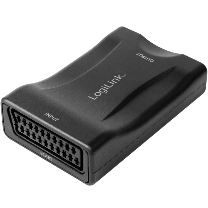 LogiLink Scart -> HDMI-omvandlare 1080p in the group HOME ELECTRONICS / Cables & Adapters / HDMI / Adapters at TP E-commerce Nordic AB (C58668)
