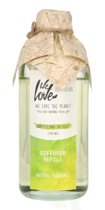 We Love The Planet 100% Essential Oil Diffuser - Refill 200 ml Darjeeling Delight in the group BEAUTY & HEALTH / Fragrance & Perfume / Other fragrances / Fragrance diffuser at TP E-commerce Nordic AB (C58710)
