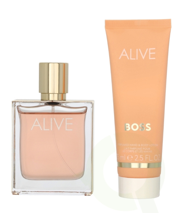 Hugo Boss Alive Giftset 125 ml Edp Spray 50ml/Hand & Body Lotion 75ml in the group BEAUTY & HEALTH / Gift sets / Gift sets for her at TP E-commerce Nordic AB (C58716)