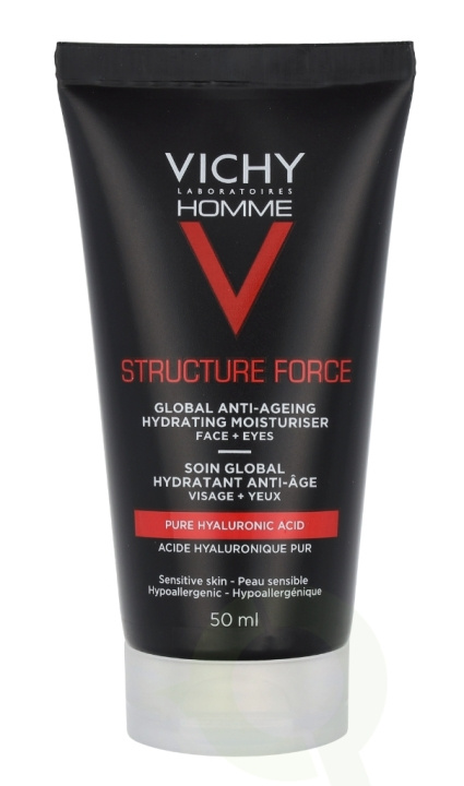 Vichy Homme Structure Force Hydrating Moisturiser 50 ml Complete Anti-Aging in the group BEAUTY & HEALTH / Skin care / Face / Face creams at TP E-commerce Nordic AB (C58775)