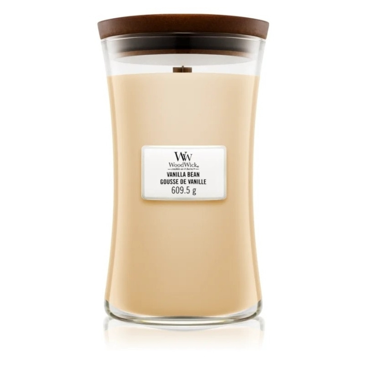WoodWick Large - Vanilla Bean in the group BEAUTY & HEALTH / Fragrance & Perfume / Other fragrances / Scented candles at TP E-commerce Nordic AB (C58789)