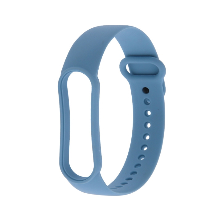Armband i Silikon till Xiaomi Mi Band 5 / 6, Baby blue in the group Sport, leisure & Hobby / Smartwatch & Activity trackers / Accessories at TP E-commerce Nordic AB (C58814)