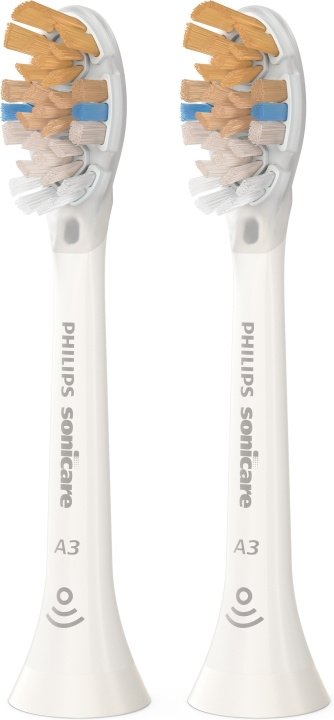 Philips A3 Premium All-in-One - Brush head, white, 2 pcs in the group BEAUTY & HEALTH / Oral care / Accessories for electric toothbrushes at TP E-commerce Nordic AB (C58859)