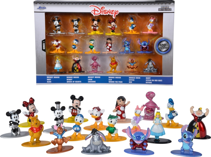 Jada Disney Nano Samlarfigurer, 18st in the group TOYS, KIDS & BABY PRODUCTS / Toys / Figures & Miniatures at TP E-commerce Nordic AB (C58872)