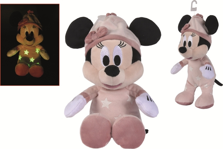 Disney Sleep Well Mimmi Pigg - lyser i mörkret, 25 cm in the group TOYS, KIDS & BABY PRODUCTS / Baby toys / stuffed animals at TP E-commerce Nordic AB (C58877)