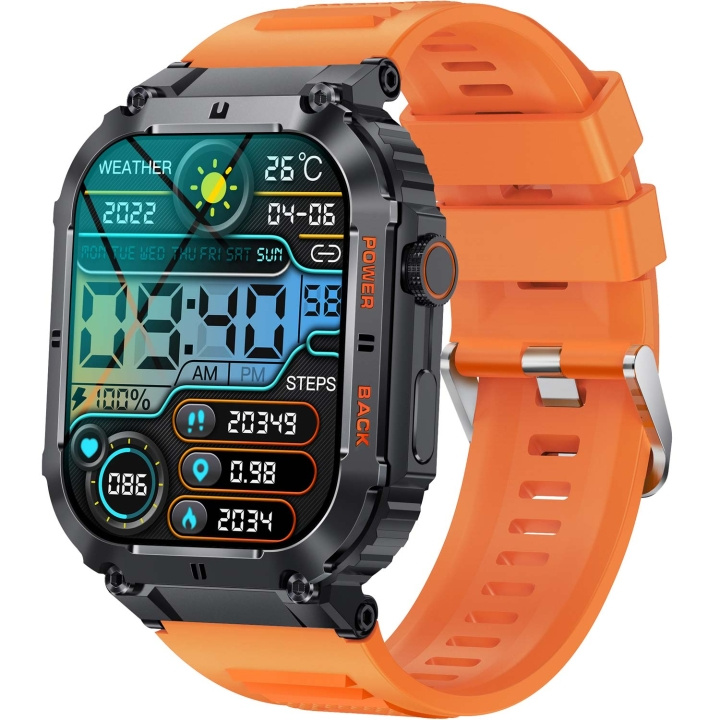 Denver SWC-191O Bluetooth SmartWatch with heartrate, blood pressure and blood oxygen sensor & call function in the group Sport, leisure & Hobby / Smartwatch & Activity trackers / Activity bracelets at TP E-commerce Nordic AB (C58948)