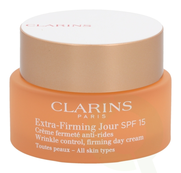Clarins Extra-Firming Jour Firming Day Cream SPF15 50 ml All Skin Types in the group BEAUTY & HEALTH / Skin care / Face / Face creams at TP E-commerce Nordic AB (C59030)