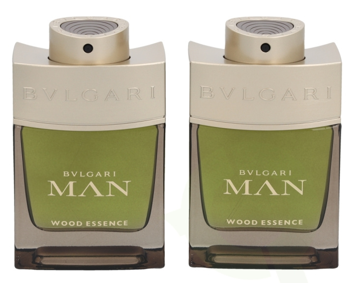 Bvlgari Man Wood Essence Duo Set 120 ml EDP - 2x60ml in the group BEAUTY & HEALTH / Gift sets / Gift sets for him at TP E-commerce Nordic AB (C59045)