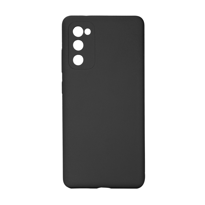 Essentials Samsung Galaxy S20 FE silicone back cover, Black in the group SMARTPHONE & TABLETS / Phone cases / Samsung at TP E-commerce Nordic AB (C59184)