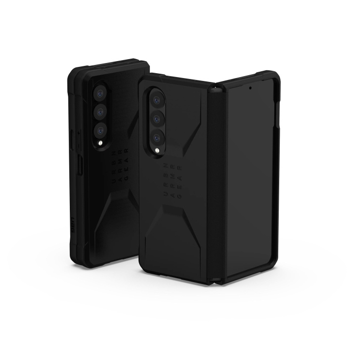 Urban Armor Gear Samsung Galaxy Z Fold 4 Civilian, Black in the group SMARTPHONE & TABLETS / Phone cases / Samsung at TP E-commerce Nordic AB (C59454)