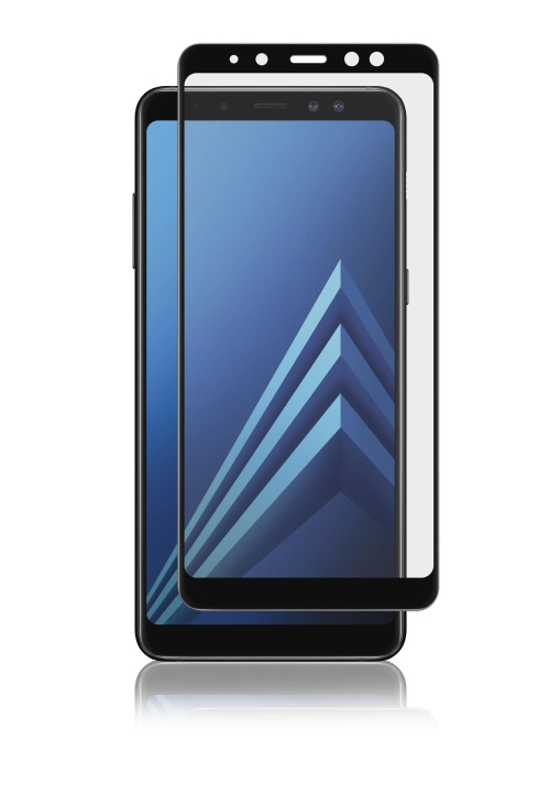 panzer Samsung Galaxy A8 2018, Curved Glass, Black in the group SMARTPHONE & TABLETS / Phone cases / Samsung at TP E-commerce Nordic AB (C59483)