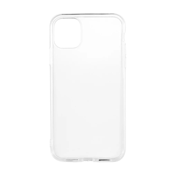 Essentials iPhone XR/11 TPU back cover, Transparent in the group SMARTPHONE & TABLETS / Phone cases / Apple / iPhone XR at TP E-commerce Nordic AB (C59484)