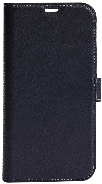 Essentials iPhone XR/11 leather wallet, detachable, Black in the group SMARTPHONE & TABLETS / Phone cases / Apple / iPhone XR at TP E-commerce Nordic AB (C59489)