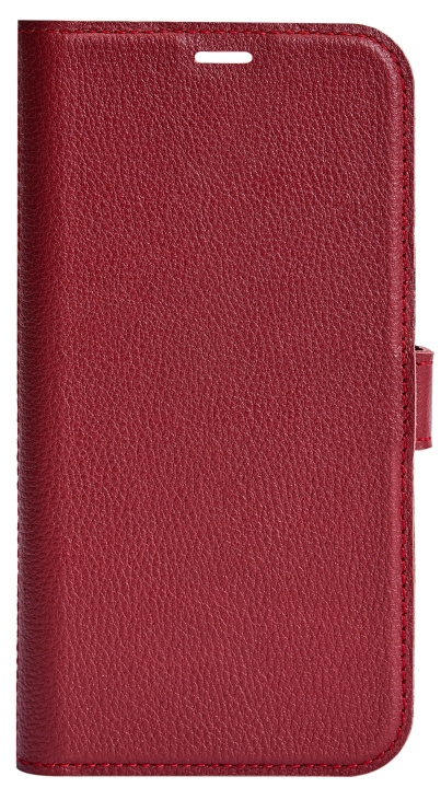 Essentials iPhone XR/11 leather wallet, detachable, Red in the group SMARTPHONE & TABLETS / Phone cases / Apple / iPhone XR at TP E-commerce Nordic AB (C59490)