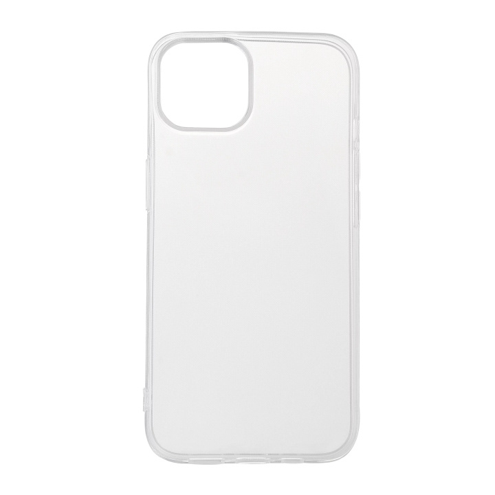 Essentials iPhone 14 TPU back cover, Transparent in the group SMARTPHONE & TABLETS / Phone cases / Apple / iPhone 14 at TP E-commerce Nordic AB (C59492)