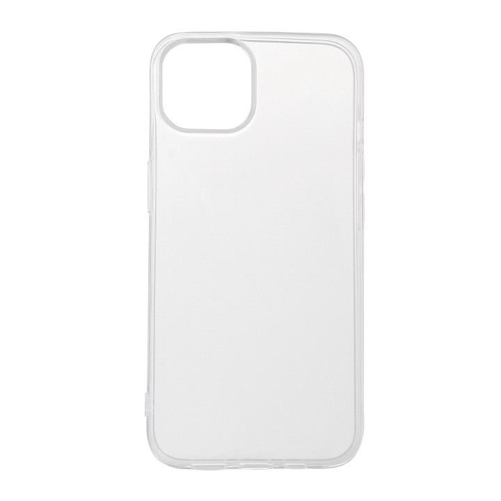 Essentials iPhone 14 TPU back cover, Transparent in the group SMARTPHONE & TABLETS / Phone cases / Apple / iPhone 14 at TP E-commerce Nordic AB (C59492)