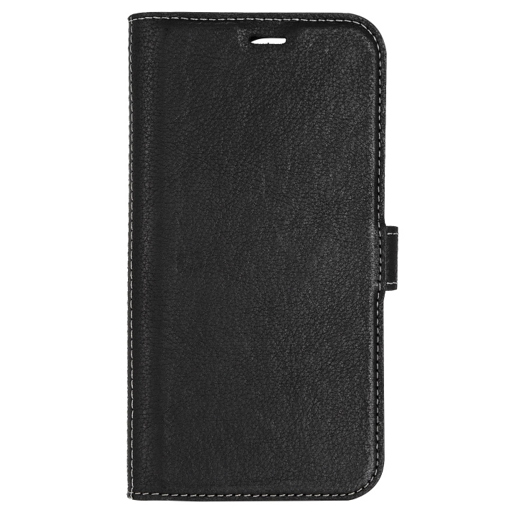 Essentials iPhone 14 Pro Leather wallet,detachable,Black in the group SMARTPHONE & TABLETS / Phone cases / Apple / iPhone 14 at TP E-commerce Nordic AB (C59502)