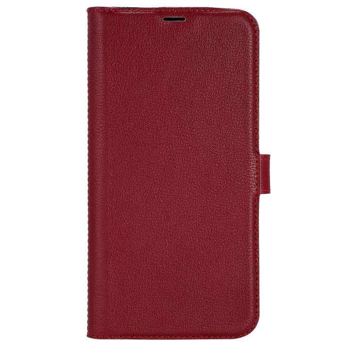 Essentials iPhone 14 Pro Max Leather wallet, detach, Red in the group SMARTPHONE & TABLETS / Phone cases / Apple / iPhone 14 at TP E-commerce Nordic AB (C59507)