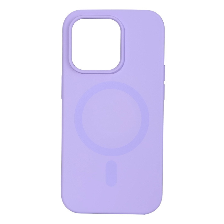 Essentials iPhone 14 Pro Silicone Mag back cover, Purple in the group SMARTPHONE & TABLETS / Phone cases / Apple / iPhone 14 at TP E-commerce Nordic AB (C59518)