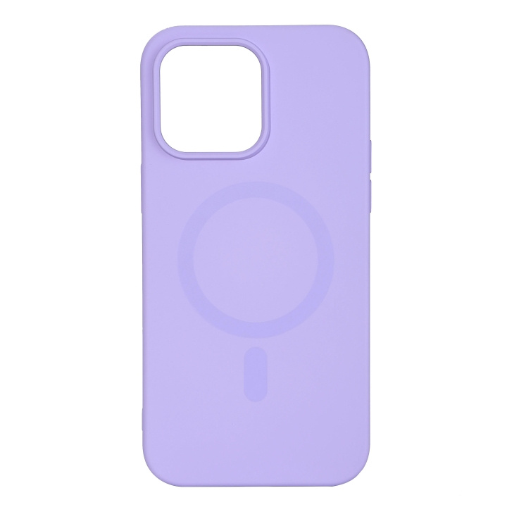 Essentials iPhone 14 Pro Max Silicone Mag back cov,Purpl in the group SMARTPHONE & TABLETS / Phone cases / Apple / iPhone 14 at TP E-commerce Nordic AB (C59521)