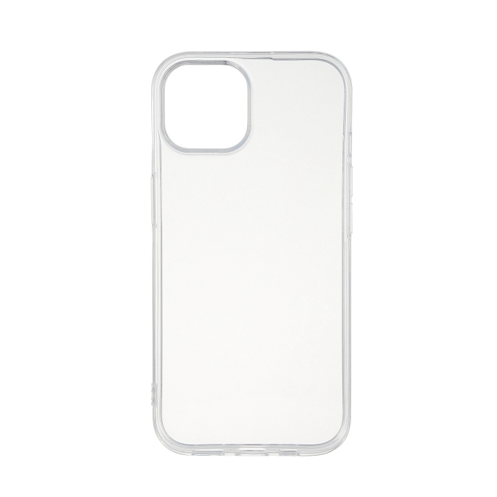 Essentials iPhone 15 TPU back cover, transparent in the group SMARTPHONE & TABLETS / Phone cases / Apple / iPhone 15 at TP E-commerce Nordic AB (C59539)