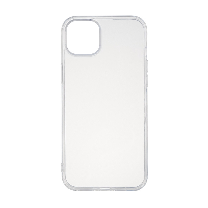 Essentials iPhone 15 Plus recycled TPU back cover, transparent in the group SMARTPHONE & TABLETS / Phone cases / Apple / iPhone 15 at TP E-commerce Nordic AB (C59549)