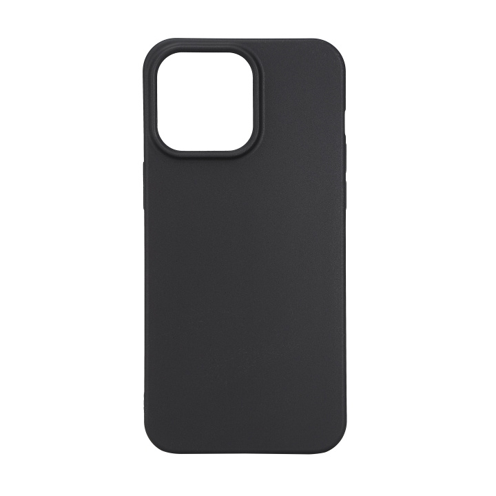 Essentials iPhone 15 Pro Max TPU back cover, 99% recycled, black in the group SMARTPHONE & TABLETS / Phone cases / Apple / iPhone 15 at TP E-commerce Nordic AB (C59555)