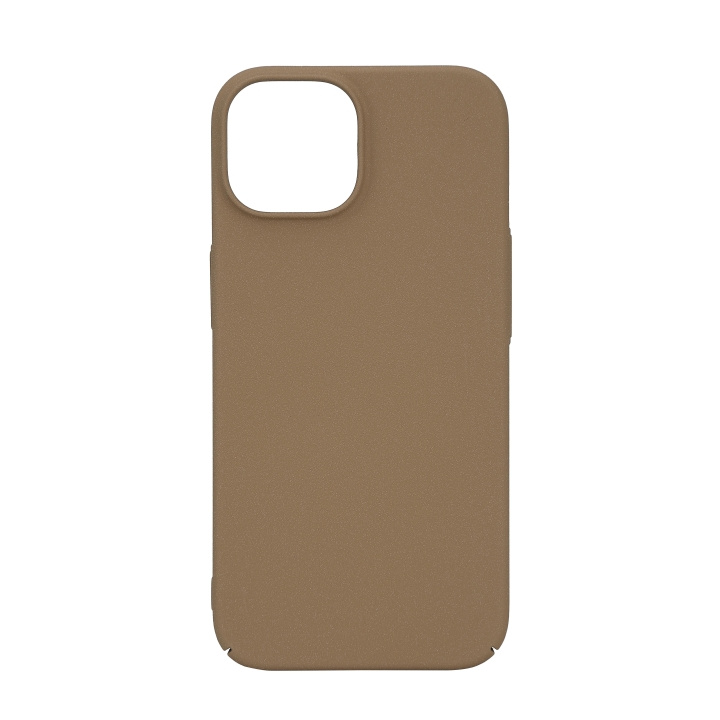 Essentials iPhone 15 sand bursted back cover, beige in the group SMARTPHONE & TABLETS / Phone cases / Apple / iPhone 15 at TP E-commerce Nordic AB (C59562)
