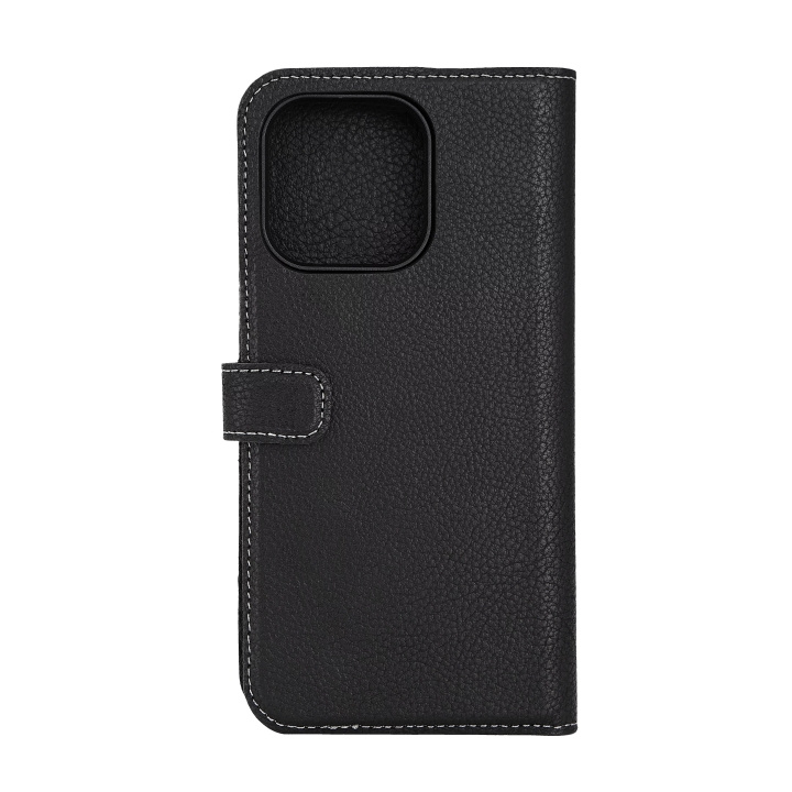 Essentials iPhone 15 Pro Max leather Mag wallet,detachable,magnetic,blk in the group SMARTPHONE & TABLETS / Phone cases / Apple / iPhone 15 at TP E-commerce Nordic AB (C59571)