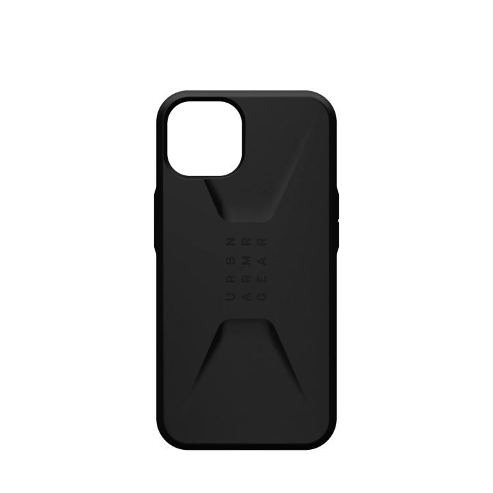 Urban Armor Gear iPhone 14 Civilian - Black in the group SMARTPHONE & TABLETS / Phone cases / Apple / iPhone 14 at TP E-commerce Nordic AB (C59609)