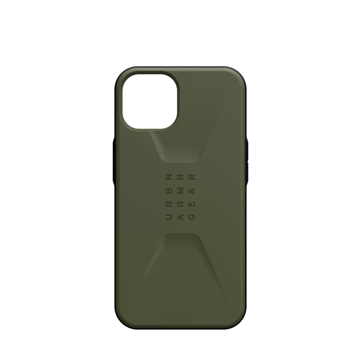 Urban Armor Gear iPhone 14 Civilian - Olive in the group SMARTPHONE & TABLETS / Phone cases / Apple / iPhone 14 at TP E-commerce Nordic AB (C59611)