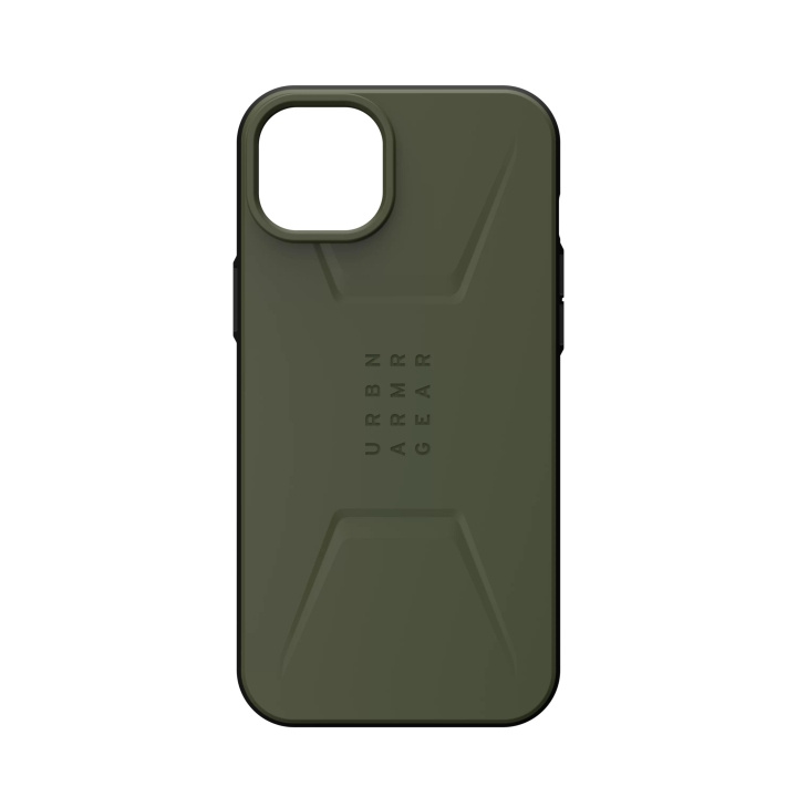 Urban Armor Gear iPhone 14 Plus Civilian Magsafe - Olive in the group SMARTPHONE & TABLETS / Phone cases / Apple / iPhone 14 at TP E-commerce Nordic AB (C59627)
