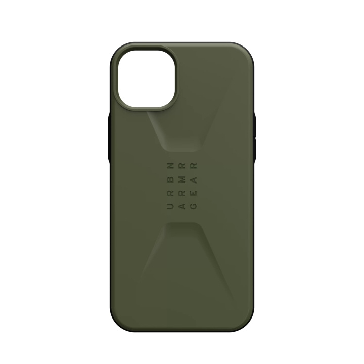 Urban Armor Gear iPhone 14 Plus Civilian - Olive in the group SMARTPHONE & TABLETS / Phone cases / Apple / iPhone 14 at TP E-commerce Nordic AB (C59630)