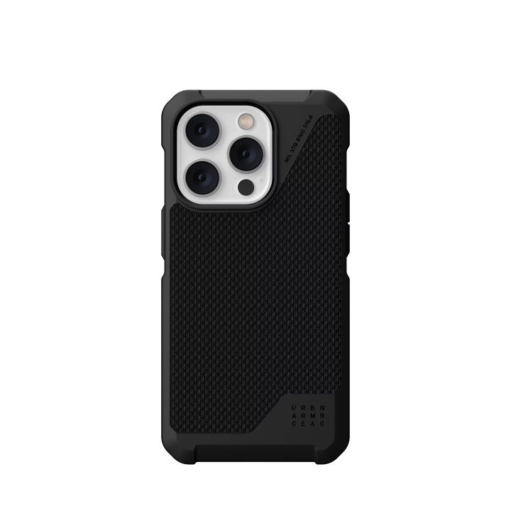 Urban Armor Gear iPhone 14 Pro Metropolis LT - Kevlar Black in the group SMARTPHONE & TABLETS / Phone cases / Apple / iPhone 14 at TP E-commerce Nordic AB (C59664)