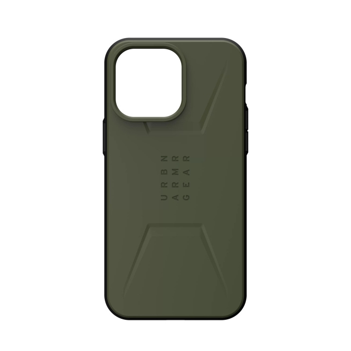 Urban Armor Gear iPhone 14 Pro Max Civilian Magsafe - Olive in the group SMARTPHONE & TABLETS / Phone cases / Apple / iPhone 14 at TP E-commerce Nordic AB (C59683)