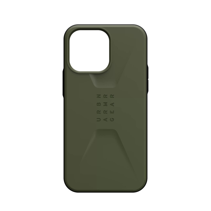 Urban Armor Gear iPhone 14 Pro Max Civilian - Olive in the group SMARTPHONE & TABLETS / Phone cases / Apple / iPhone 14 at TP E-commerce Nordic AB (C59686)