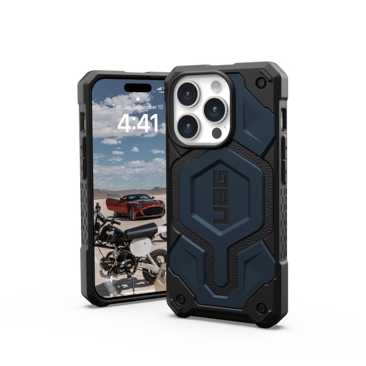 Urban Armor Gear iPhone 15 Pro Monarch Pro - Mallard in the group SMARTPHONE & TABLETS / Phone cases / Apple / iPhone 15 at TP E-commerce Nordic AB (C59749)