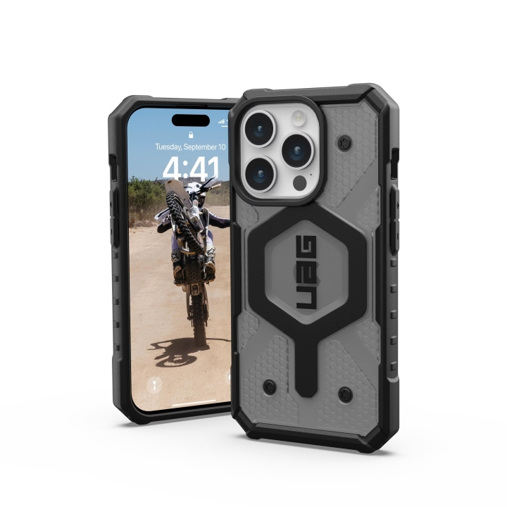 Urban Armor Gear iPhone 15 Pro Pathfinder Magsafe - Ash in the group SMARTPHONE & TABLETS / Phone cases / Apple / iPhone 15 at TP E-commerce Nordic AB (C59755)
