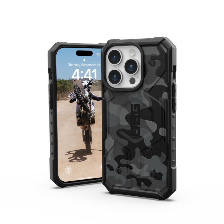 Urban Armor Gear iPhone 15 Pro Pathfinder SE - Midnight Camo in the group SMARTPHONE & TABLETS / Phone cases / Apple / iPhone 15 at TP E-commerce Nordic AB (C59757)