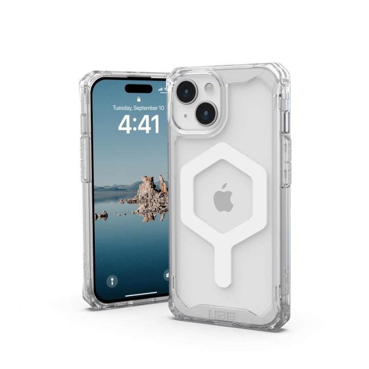Urban Armor Gear iPhone 15 Plyo Magsafe - Ice/White in the group SMARTPHONE & TABLETS / Phone cases / Apple / iPhone 15 at TP E-commerce Nordic AB (C59791)