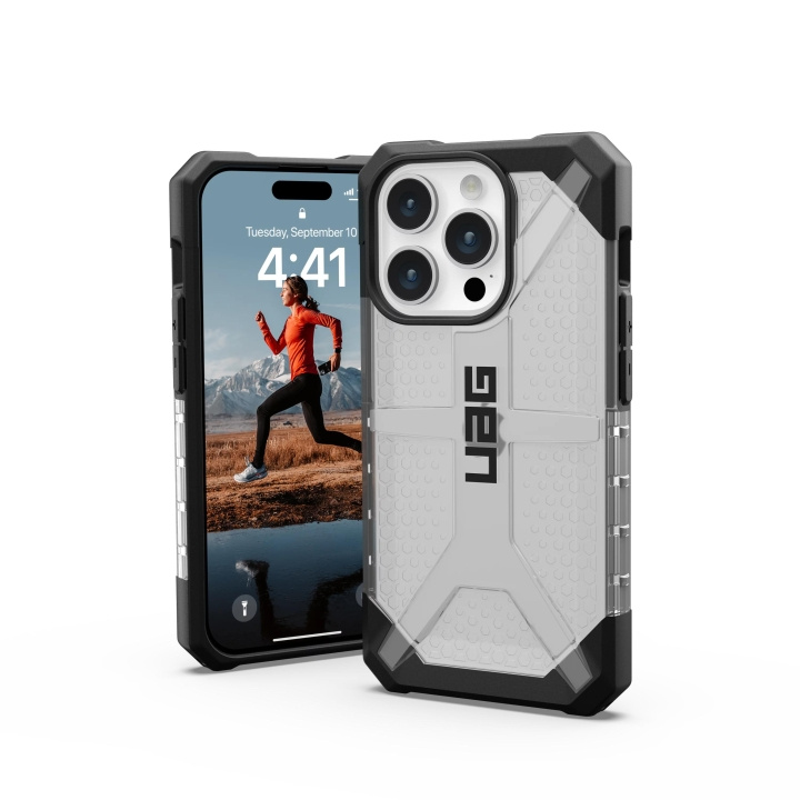 Urban Armor Gear iPhone 15 Pro Plasma - Ice in the group SMARTPHONE & TABLETS / Phone cases / Apple / iPhone 15 at TP E-commerce Nordic AB (C59827)