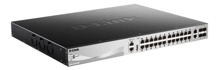 D-Link 24 x 10/100/1000BASE-T PoE ports (370W budget) Layer 3 in the group COMPUTERS & PERIPHERALS / Network / Switches / 10/100/1000Mbps at TP E-commerce Nordic AB (C59844)