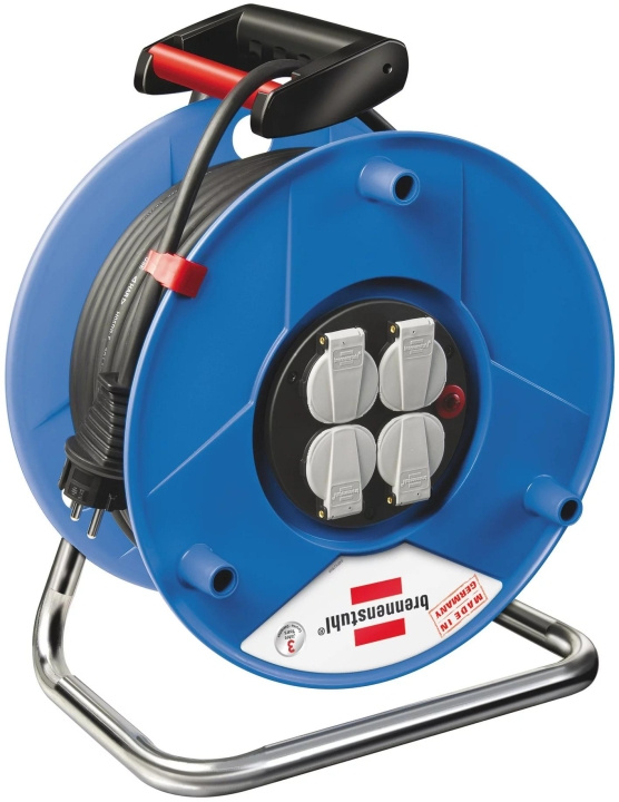 Brennenstuhl Garant Cable Reel with 4 socket, outdoor, 25m in the group HOME, HOUSEHOLD & GARDEN / Electricity & Lighting / Extension Cord Reels at TP E-commerce Nordic AB (C59875)