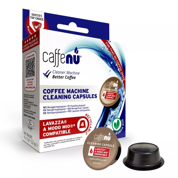 caffenu Cleaning Capsules - Lavazza A Modo Mio compatible in the group HOME, HOUSEHOLD & GARDEN / Household appliances / Coffee makers and accessories / Filters & Accessories at TP E-commerce Nordic AB (C59890)