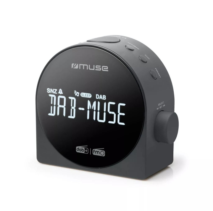 MUSE M-185 CDB Clock radio DAB+ FM Dual alarm in the group HOME ELECTRONICS / Audio & Picture / Home cinema, Hifi & Portable / Radio & Alarm clocks / Radio at TP E-commerce Nordic AB (C59936)