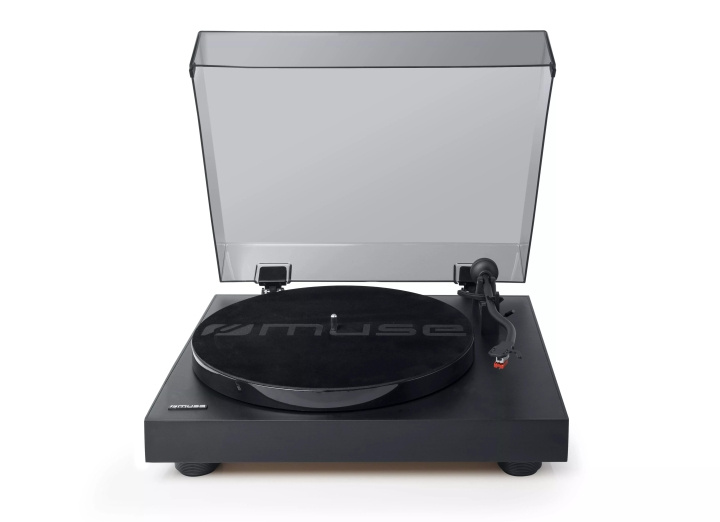 MUSE MT-105 B Turntable USB Classic look in the group HOME ELECTRONICS / Audio & Picture / Home cinema, Hifi & Portable / Compact stereo & Record players at TP E-commerce Nordic AB (C59944)