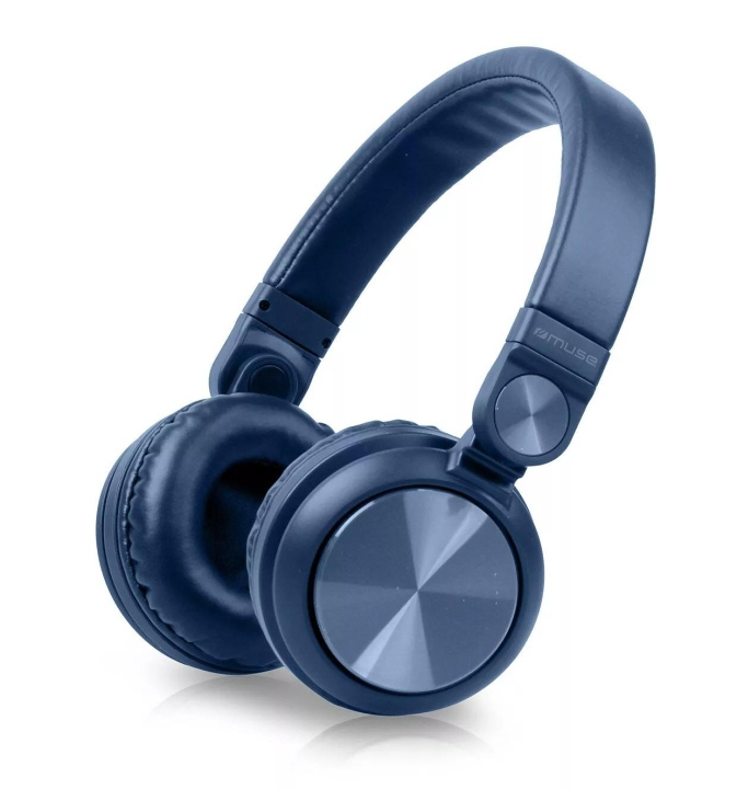 MUSE M-276 BTB Headphones On-ear BT Blue in the group HOME ELECTRONICS / Audio & Picture / Headphones & Accessories / Headphones at TP E-commerce Nordic AB (C59945)