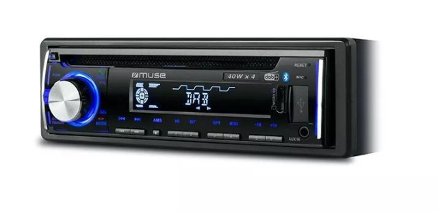 MUSE M-1229 DAB+ autoradio USB, BT, CD 4X40W output in the group CAR / Car audio & Multimedia / Car stereo / Car speaker at TP E-commerce Nordic AB (C59970)