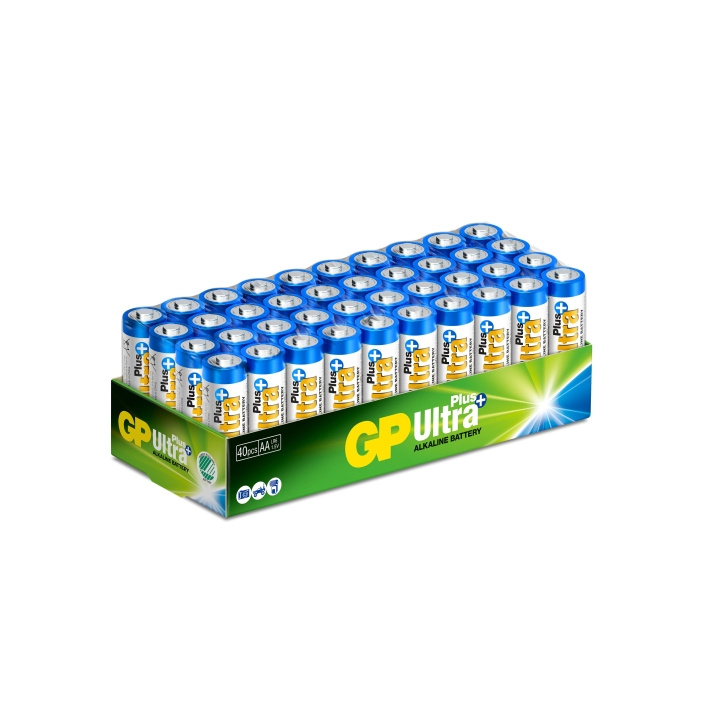 GP Ultra Plus Alkaline AA 40 Pack (S) in the group HOME ELECTRONICS / Batteries & Chargers / Batteries / AA at TP E-commerce Nordic AB (C59981)
